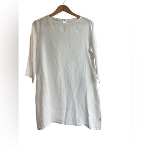 bryn Walker Classic White Tunic